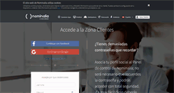 Desktop Screenshot of controlpanel.nominalia.com
